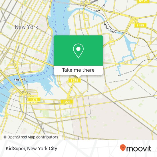 KidSuper map