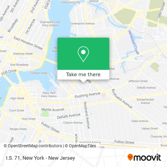 I.S. 71 map
