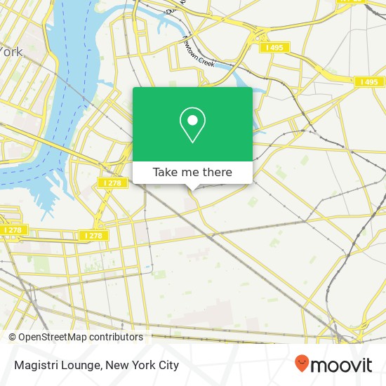 Magistri Lounge map