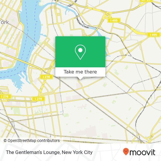 The Gentleman's Lounge map