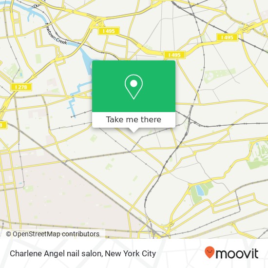 Charlene Angel nail salon map