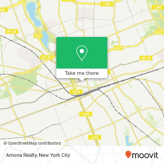 Amona Realty map