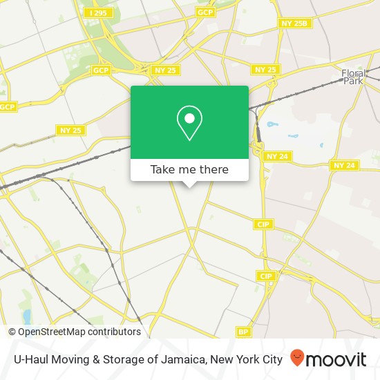 Mapa de U-Haul Moving & Storage of Jamaica