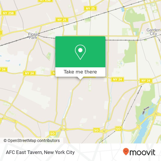 AFC East Tavern map