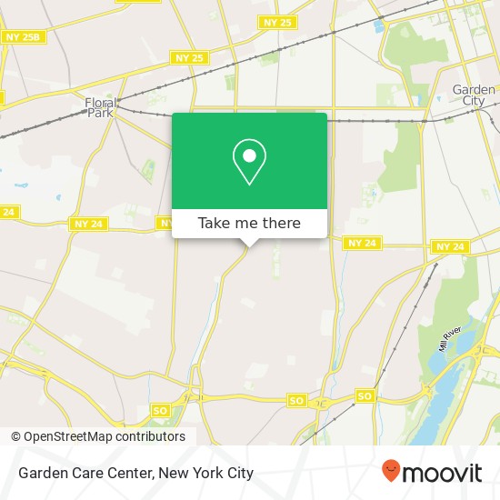 Mapa de Garden Care Center