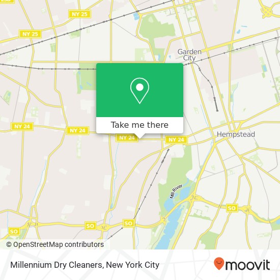 Millennium Dry Cleaners map