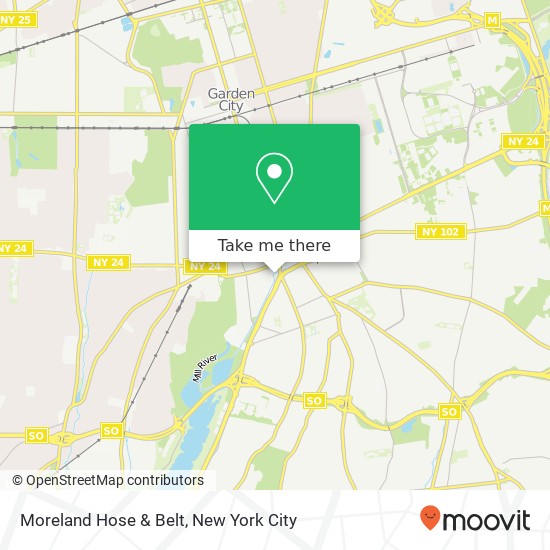 Mapa de Moreland Hose & Belt