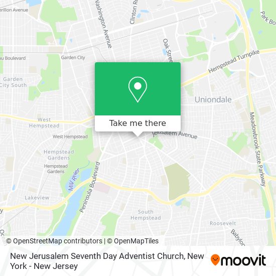 New Jerusalem Seventh Day Adventist Church map