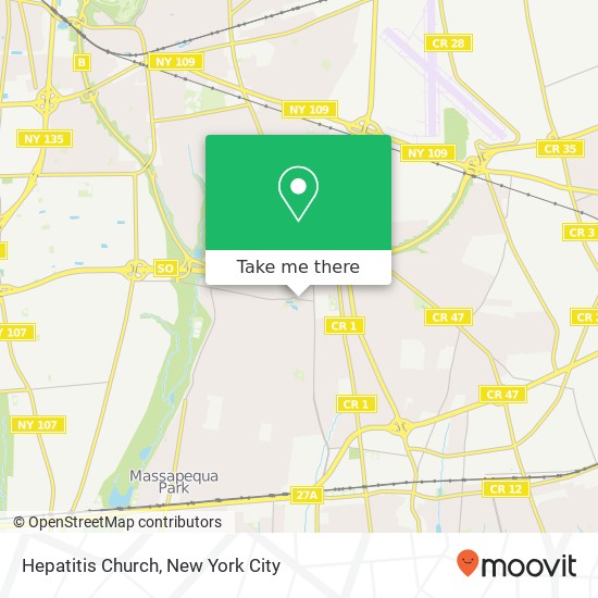 Hepatitis Church map