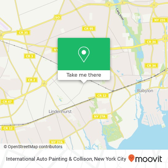 International Auto Painting & Collison map