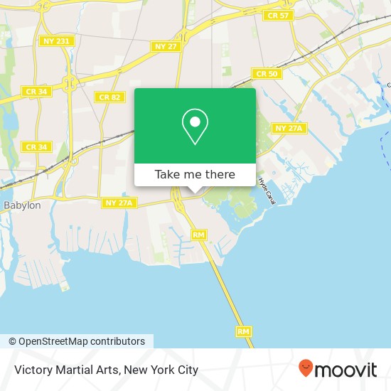 Mapa de Victory Martial Arts