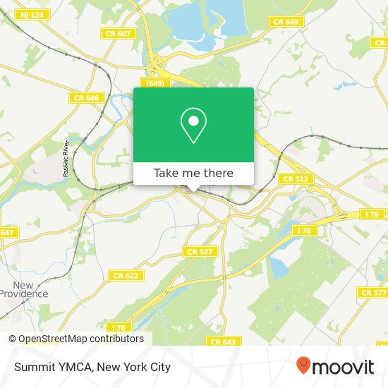 Summit YMCA map