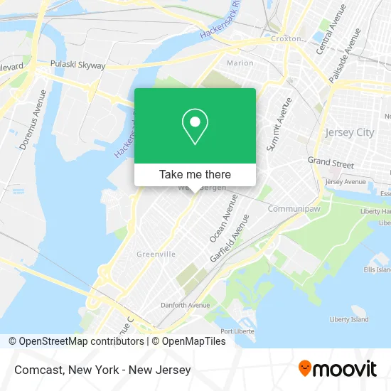 Comcast map