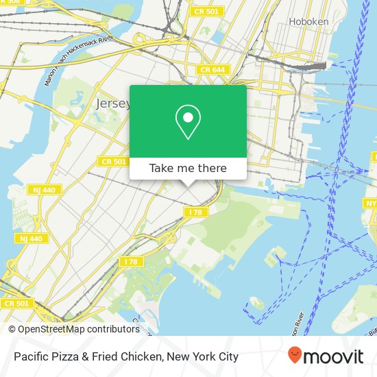 Pacific Pizza & Fried Chicken map