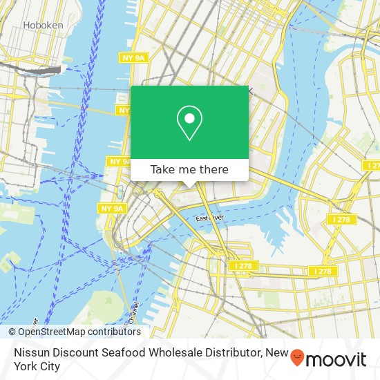 Nissun Discount Seafood Wholesale Distributor map