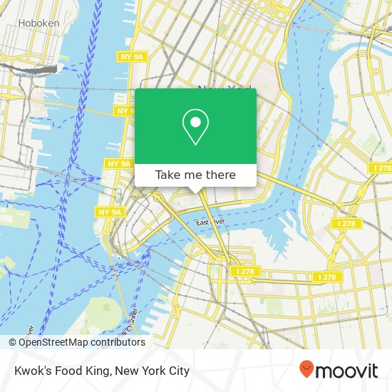 Kwok's Food King map