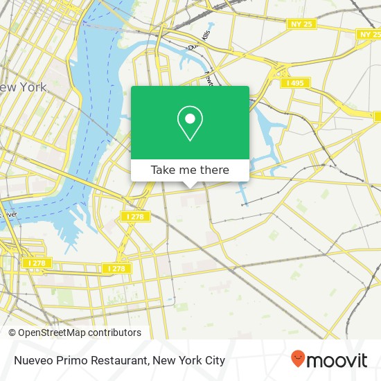 Nueveo Primo Restaurant map