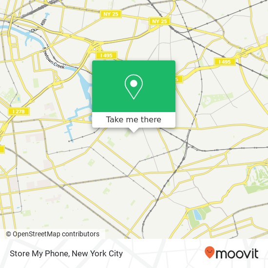 Store My Phone map