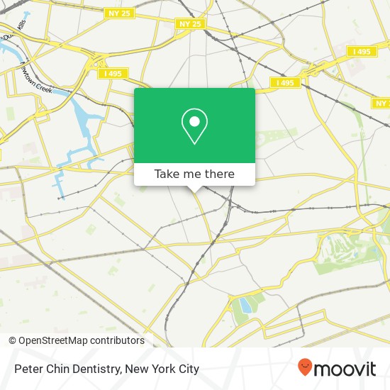 Peter Chin Dentistry map
