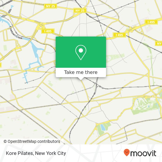 Kore Pilates map