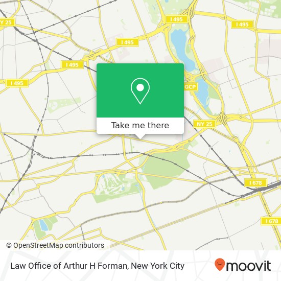 Mapa de Law Office of Arthur H Forman