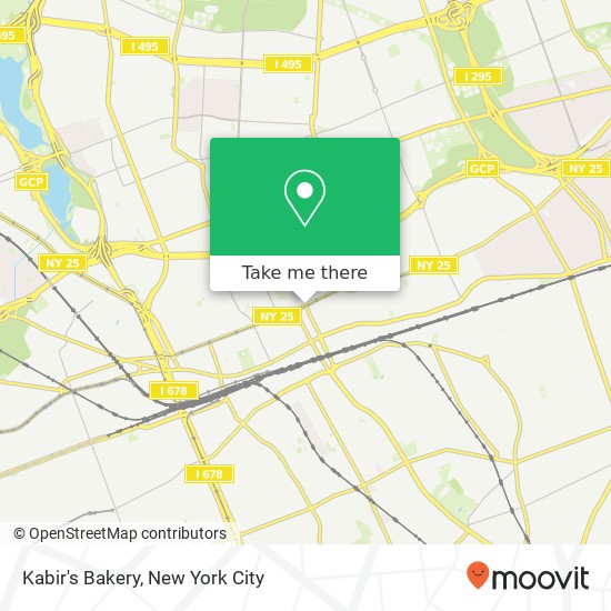 Mapa de Kabir's Bakery