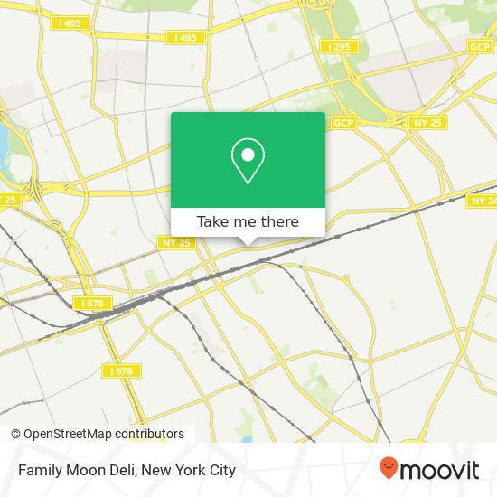 Family Moon Deli map
