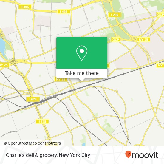Mapa de Charlie's deli & grocery