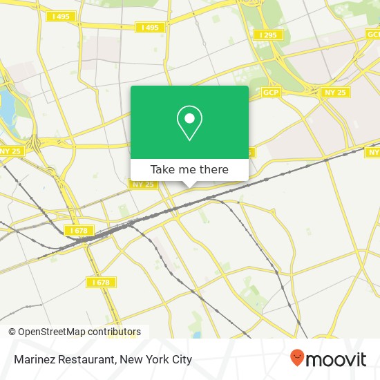 Marinez Restaurant map