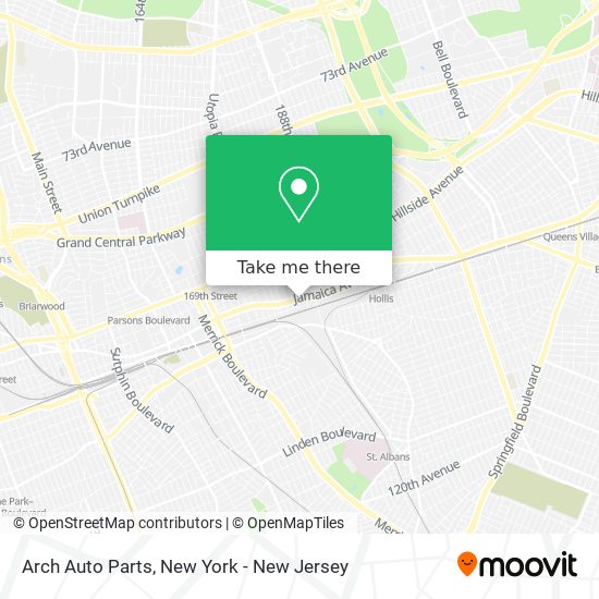 Arch Auto Parts map