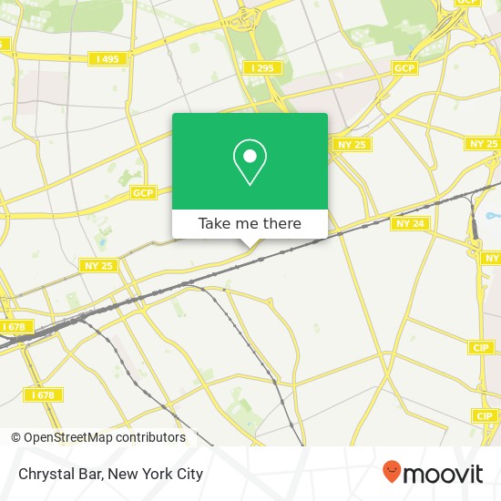 Mapa de Chrystal Bar