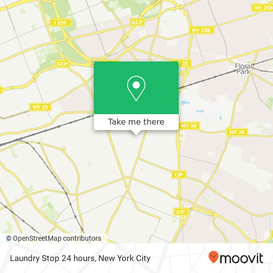 Mapa de Laundry Stop 24 hours