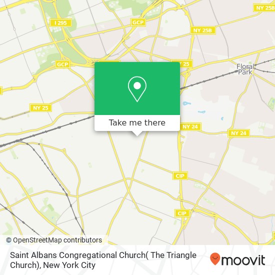 Saint Albans Congregational Church( The Triangle Church) map