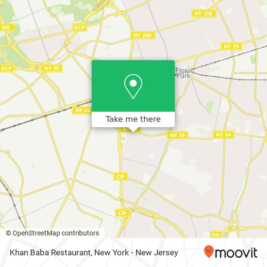 Mapa de Khan Baba Restaurant