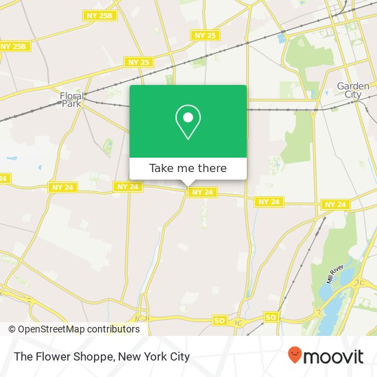 Mapa de The Flower Shoppe