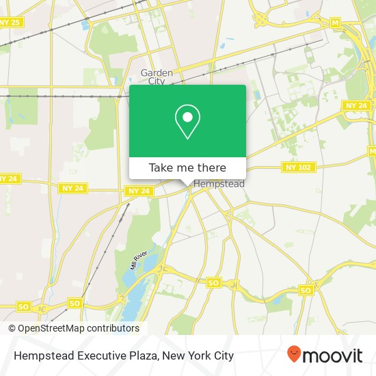 Mapa de Hempstead Executive Plaza