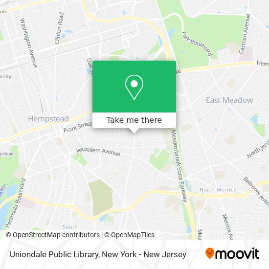 Mapa de Uniondale Public Library