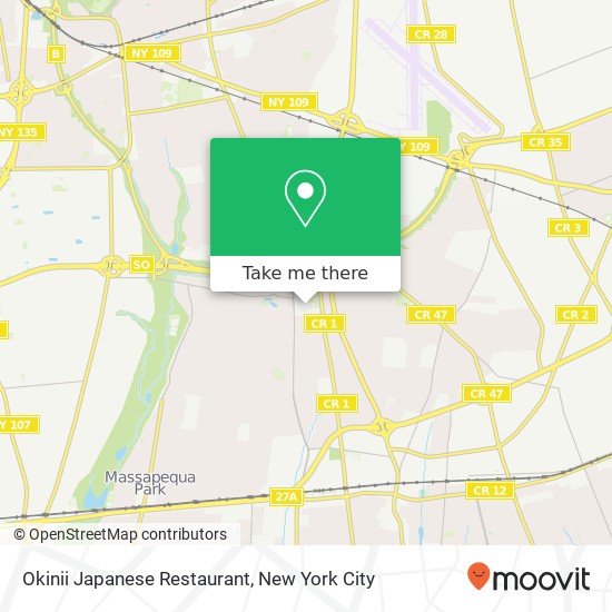 Okinii Japanese Restaurant map