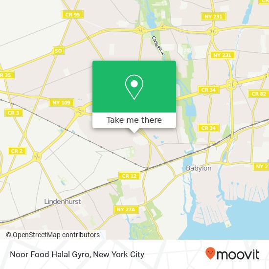 Noor Food Halal Gyro map