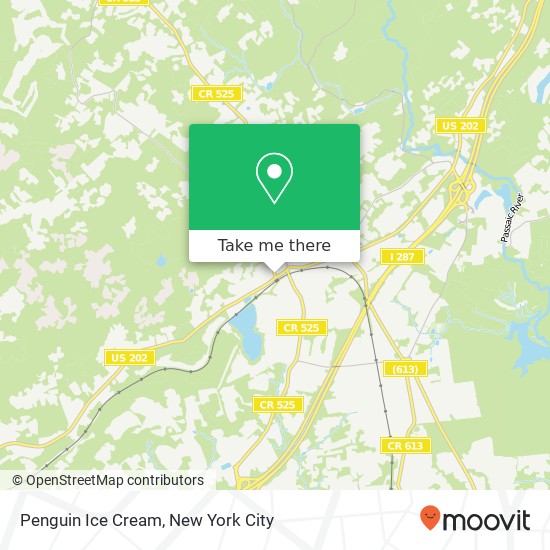 Penguin Ice Cream map