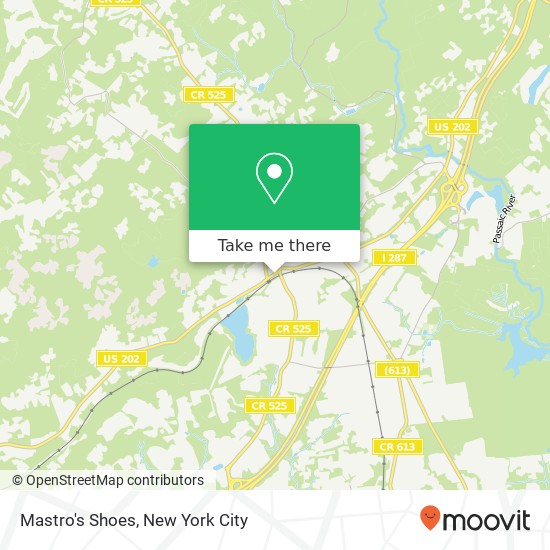 Mastro's Shoes map