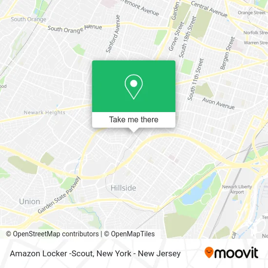 Amazon Locker -Scout map