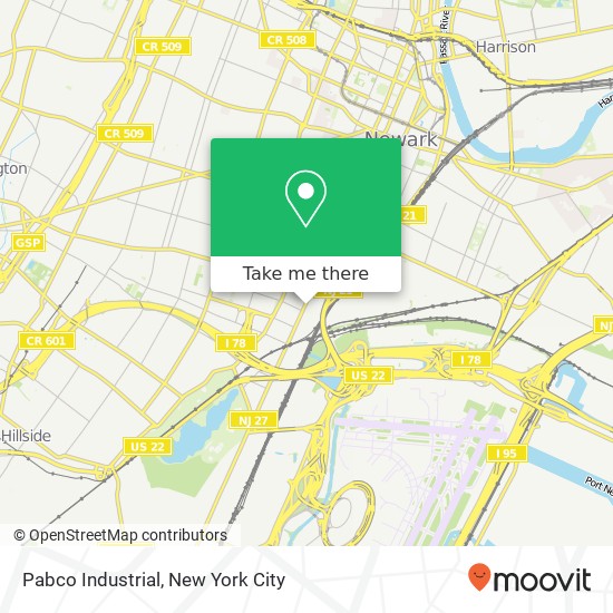 Pabco Industrial map