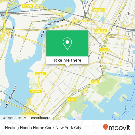 Healing Hands Home Care map