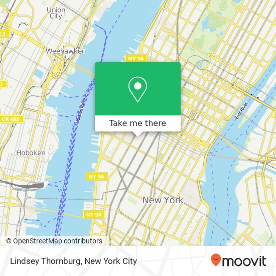 Mapa de Lindsey Thornburg