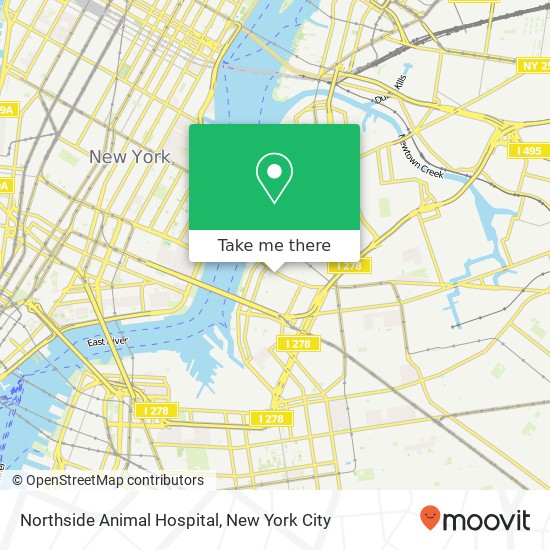 Mapa de Northside Animal Hospital