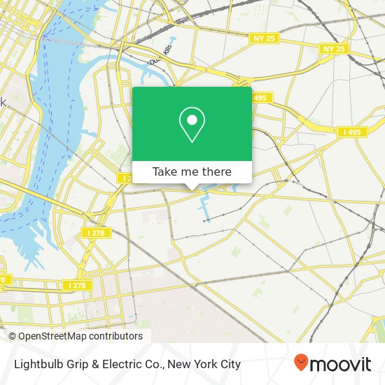 Mapa de Lightbulb Grip & Electric Co.