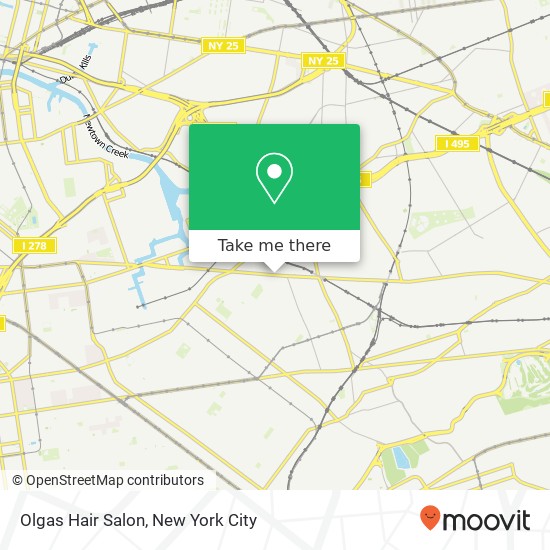 Mapa de Olgas Hair Salon