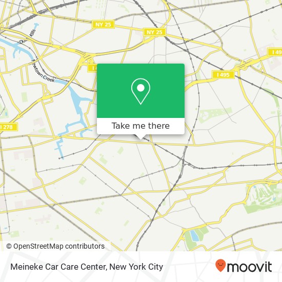 Mapa de Meineke Car Care Center