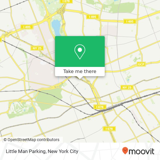 Mapa de Little Man Parking